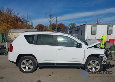 2012 Jeep Compass Sport из США, поврежденный, VIN 1C4NJDBB6CD591280